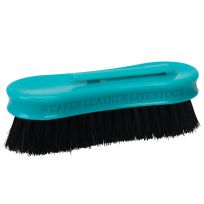 WEAVER LIVESTOCK™ Small Pig Face Brush, Teal, 69-6019-TE, 1-1/2 IN x 5 IN