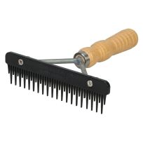 WEAVER LIVESTOCK™ Mini Fluffer Comb with Wood Handle, 65286-88-00, Black