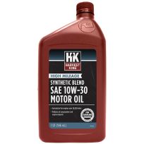 HARVEST KING® High Mileage Synthetic Blend, SAE 10W-30 Motor Oil, HK158, 1 Quart