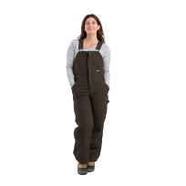 Berne Apparel Women's Softstone Duck Insulated Bib Overall