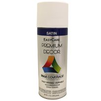 Easycare Premium Decor Satin White Enamel, PDS3-AER, 12 OZ