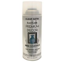 Easycare Premium Decor Satin Clear Enamel, PDS8-AER, 12 OZ