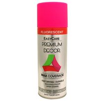 Easycare Premium Decor Pink Flourescent Paint, PDFL7-AER, 11 OZ