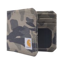 Carhartt Nylon Duck Bifold Wallet, B000023590299, Blind Duck Camo