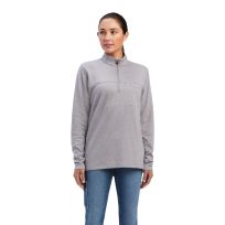 Ariat® Women's Rebar™ Foundation 1/4 Zip Long Sleeve Work Shirt