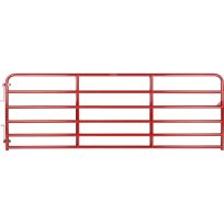 Tarter 12 FT 6-Bar Bullmax Round Corner Gate, 2 IN 16 GA, 2RG12