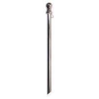 Evergreen Aluminum House Flag Pole with Anti-Wrap Tube, Chrome Finish, 01015