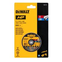 DEWALT Aluminum Oxide Bonded Cut-Off Wheel, 3-Pack, DW8711P3, 3/8 IN x 3 IN