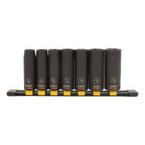 DEWALT SAE Deep Impact Socket Set, 7-Piece, DWMT74448OSP