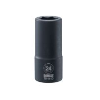 DEWALT 3/4 IN Drive Deep Impact Socket, DWMT75141OSP, 24 mm