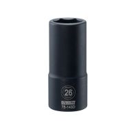 DEWALT 3/4 IN Drive Deep Impact Socket, DWMT75143OSP, 26 mm