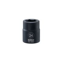 DEWALT 3/4 IN Drive Impact Socket, DWMT75166OSP, 24 mm