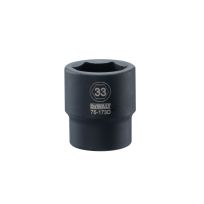 DEWALT 3/4 IN Drive Impact Socket, DWMT75173OSP, 33 mm