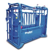 Priefert® Squeeze Chute, Model 2004, S04, Blue