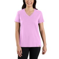 Carhartt Women's Relaxed Fit Lightweight Short-Sleeve V-neck T-Shirt