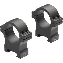 Leupold Open Range Cross-Slot Rings 30mm Medium Mount, 180947, Matte