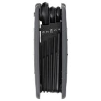 Black Diamond Metric Folding Hex Key Set, 8-Piece, BD1-110