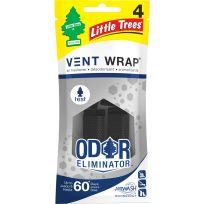 Little Trees Air Freshener, Odor Eliminator Vent Wrap, 4-Count, CTK-52743-24