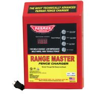 Parmak Range Master AC Operated Fence Charger, 6.6+ Joules, 110 Volt, RM1