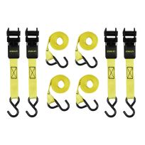 Stanley 900 LB Ratchet Strap, 4-Pack, S9500, 1 IN x 10 FT