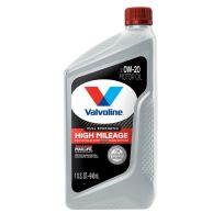 Valvoline™ Full Synthetic High Mileage Motor Oil, SAE 0W-20, 852400, 1 Quart