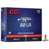 FEDERAL® 22 LR 40GR AR Tactical Copper Plated Round Nose, 300-Rounds, 956