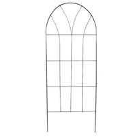 American Gardenworks Cathedral Trellis, Black, 65 IN, CT