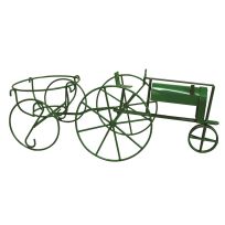 American Gardenworks Tractor Planter, JD Green, 12 INH x 12.5 INW, TRG