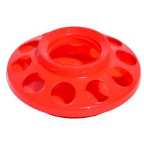 Tuff Stuff Dual Feeder, Base Only, B3C-RD, Red, 2 LB