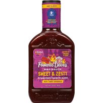 Famous Dave's® Sweet & Zesty BBQ Sauce, 95002, 20 OZ