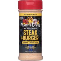 Famous Dave's® Steak & Burger Original Famous Blend, 95035, 8.25 OZ