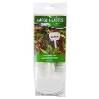 Gardener's Blue Ribbon® Large T-Labels, 10-Pack, T024B, White