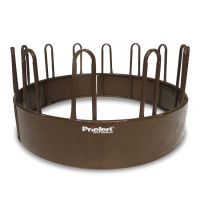 Priefert Tombstone Round Bale Feeder, RBFT, Brown