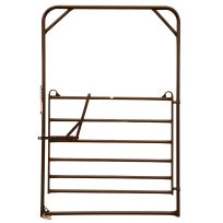 Priefert Utility Bowgate, UBG069BN, Brown, 6 FT x 9 FT