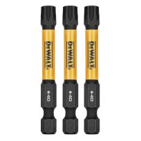 DEWALT Flextorq Bit, 2.25" Torx T40, 3-Pack, DWAF2TX40IR3