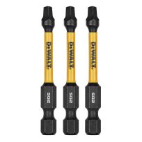 DEWALT Flextorq Bit, 2.25" Square #2, 3-Pack, DWAF2SQ2IR3