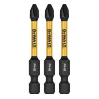 DEWALT Flextorq Bit, 2.25" Phillips #2, 3-Pack, DWAF2PH2IR3