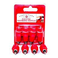 Harris Farms Poultry Watering Nipple, 4-Pack, 1000311