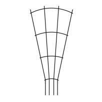 Yardlink Savannah Fan Trellis, 506333, Black, 60 IN