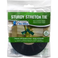 Gardener's Blue Ribbon® Sturdy Stretch Tie, T007B, Green, 1/2 IN x 150 FT