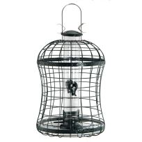 WoodLink Designer Caged 4 Port Tube Feeder, WLTUBE10