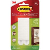 Command® Adhesive Picture Hanging Strips, 4 LB, 4-Pack, 1240928