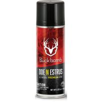 Hunters Specialties The Buck Bomb Premium Aerosol Urine, Doe 'N Estrus, HS-BB-200050, 6.65 OZ