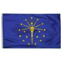 Annin® Indiana State Flag, 141660L, 3 FT x 5 FT