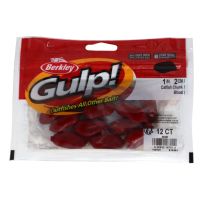 Berkley Gulp!® Catfish Chunks 3/4" Blood, GCCB