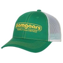 Bomgaars Structured Cotton Twill Cap, 261513.0, Kelly Green / White, One Size Fits Most