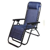 Backyard Expressions 25" Steel Anti-Gravity Chair, 909017, Navy Blue