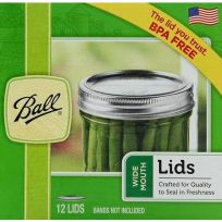 Ball® Wide Mouth Canning Jar Lids, 12-Count, 1440042050