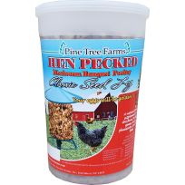 Pine Tree Farms Hen Pecked Mealworm Banquet Poultry Classic Log, 2996584, 28 OZ