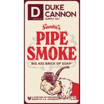 Duke Cannon Big Ass Brick of Soap, Santa's Pipe Smoke, 01HOLIDAYSANTA, 10 OZ